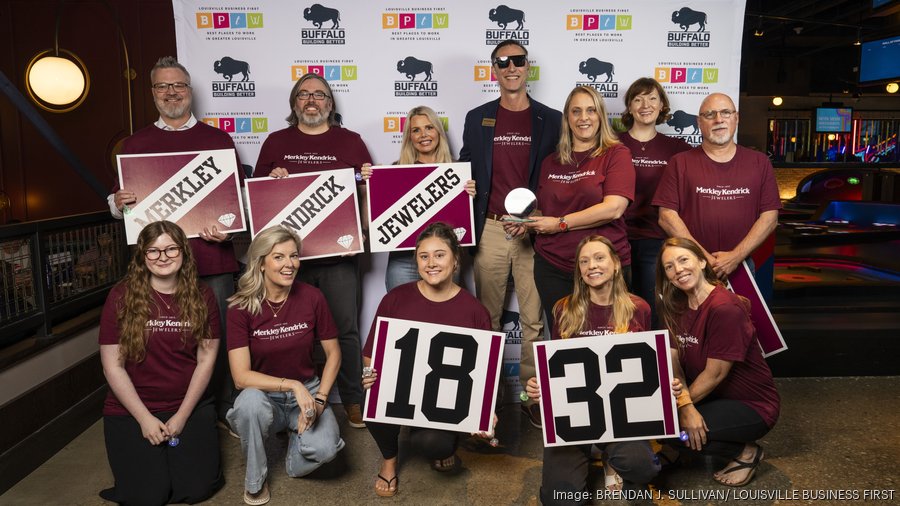 Merkley Kendrick Jewelers Named One of Louisville’s Best Places to Work for 2025