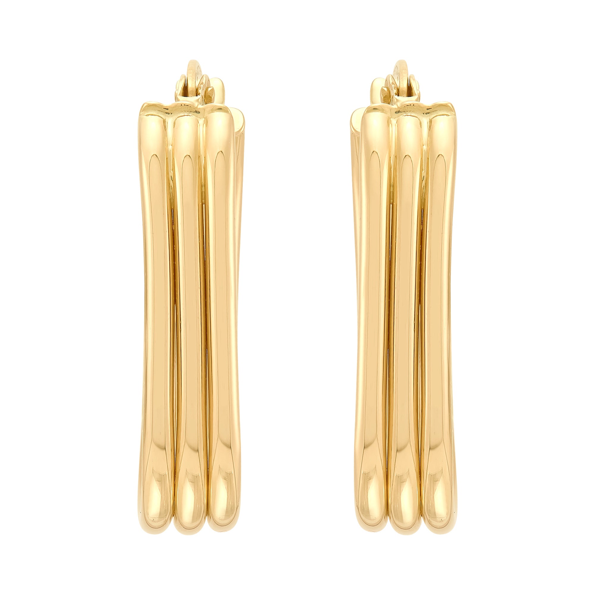 14Kt Yellow Gold Hoop Earring