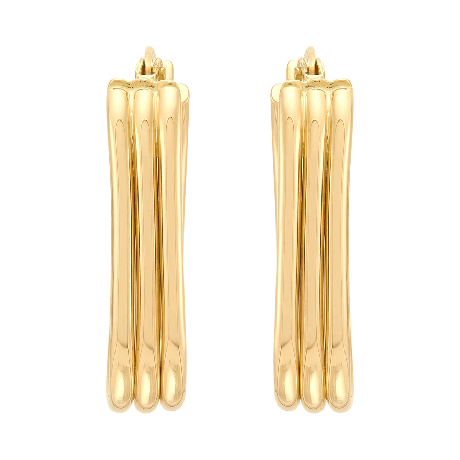 14Kt Yellow Gold Hoop Earring