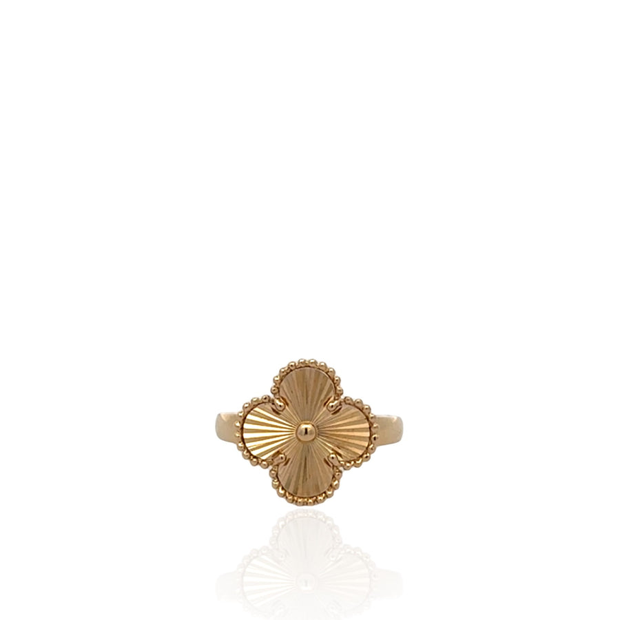 Clover Ring in 14K Yellow Gold