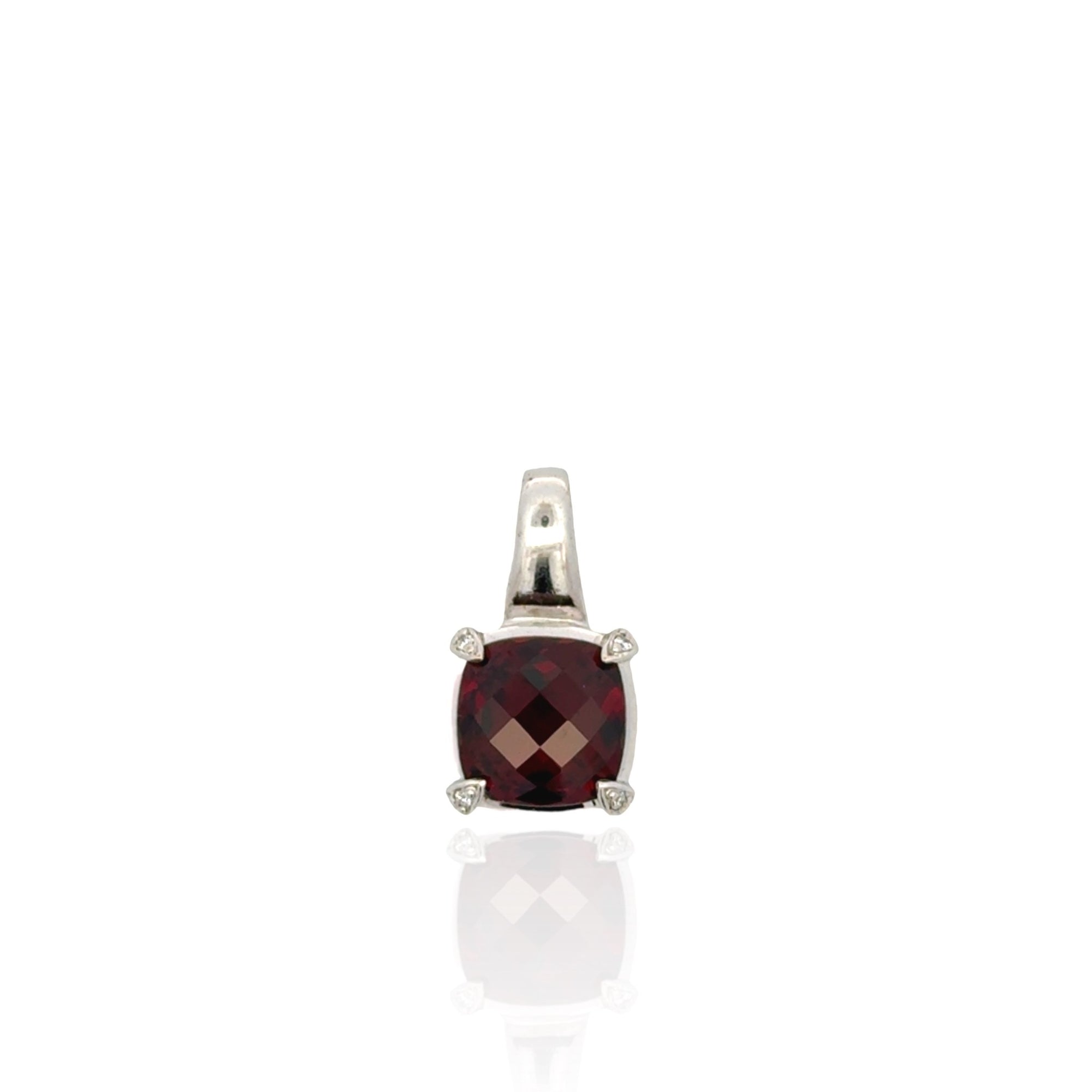 Rhodolite Garnet Pendant