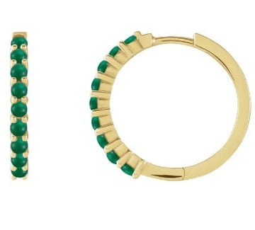 Colored Stone Earring