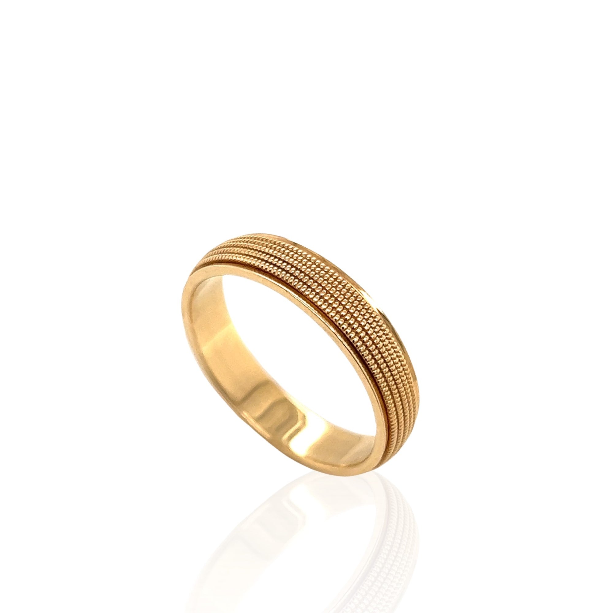18 Karat Yellow Gold Band