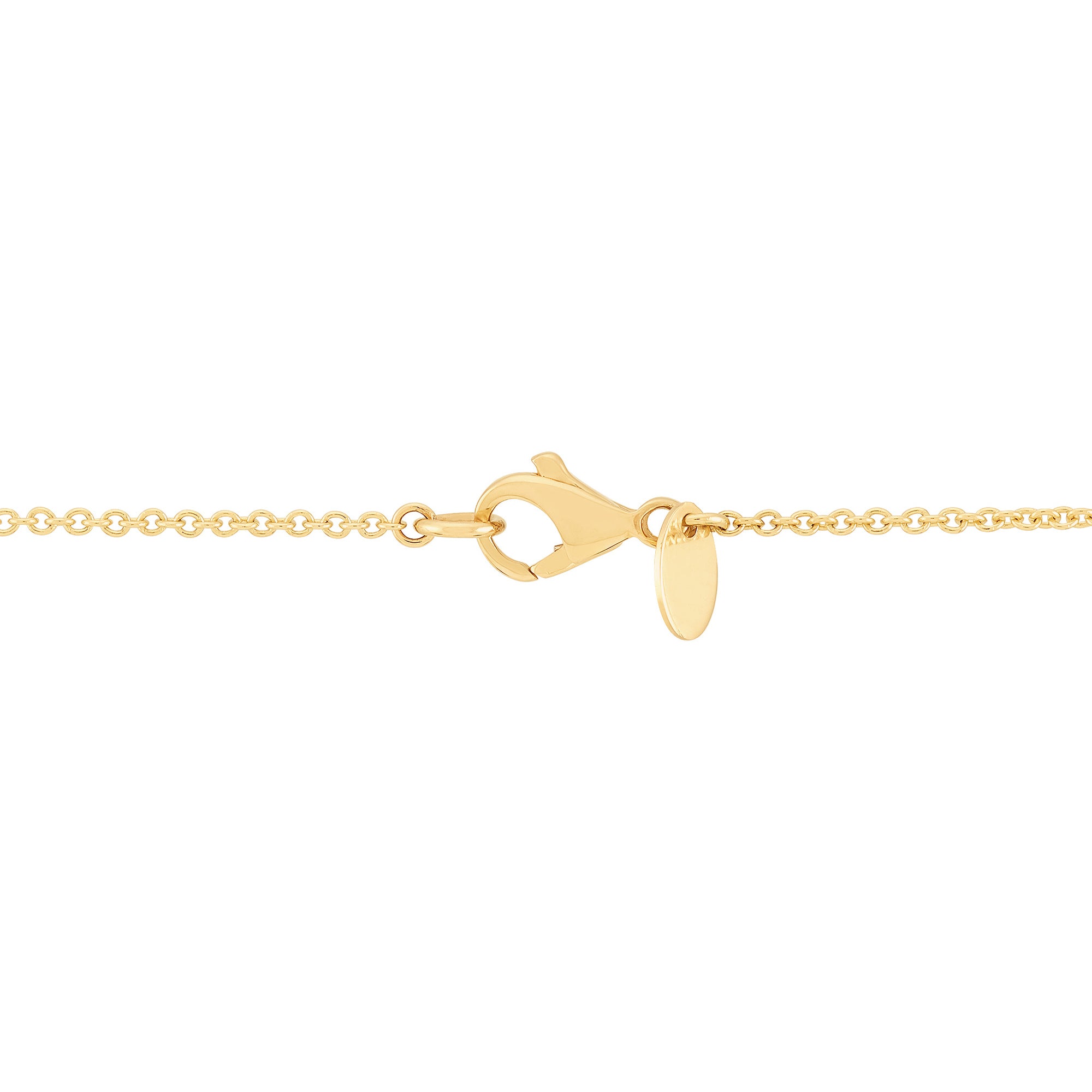 14Kt Yellow Gold Lariat Necklace