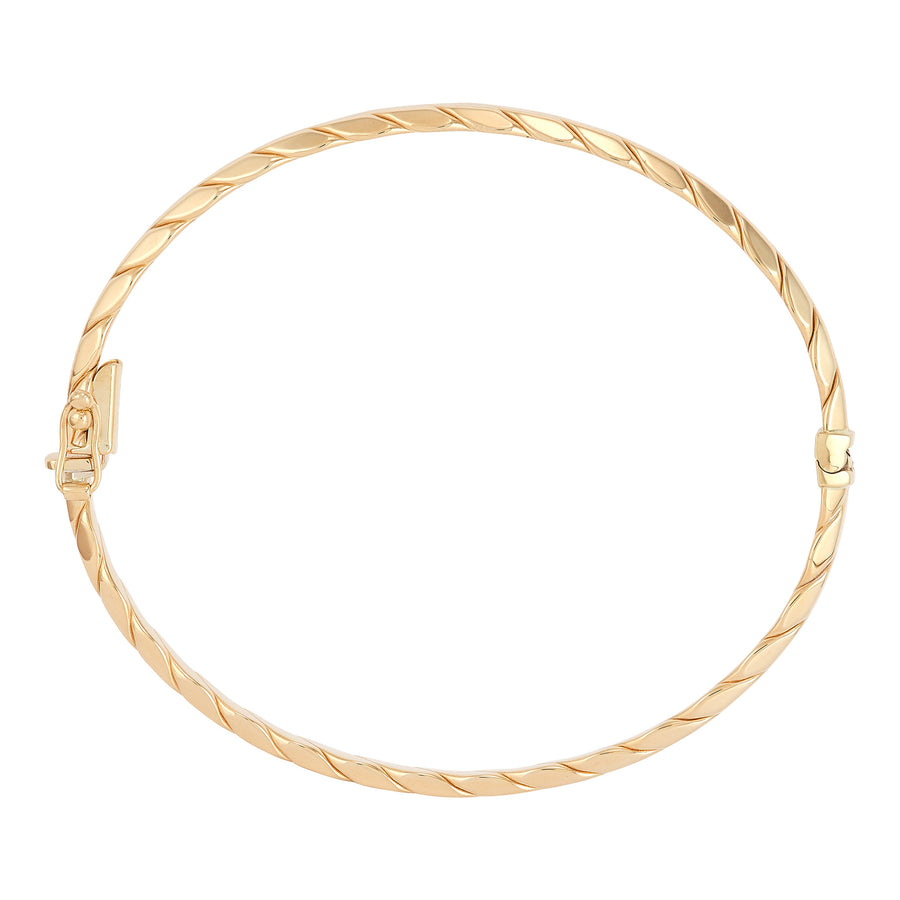 14Kt Yellow Gold Bangle Bracelet