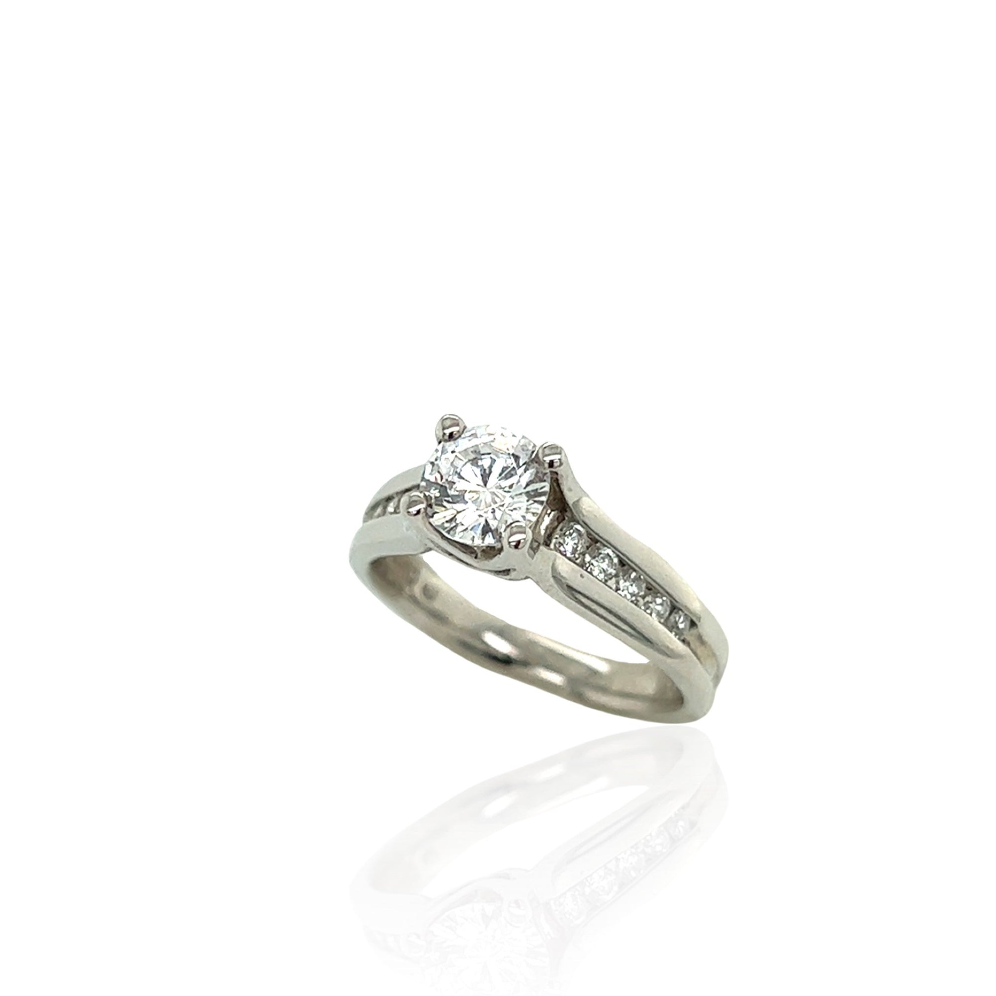 Platinum Semi-Mount Ring
