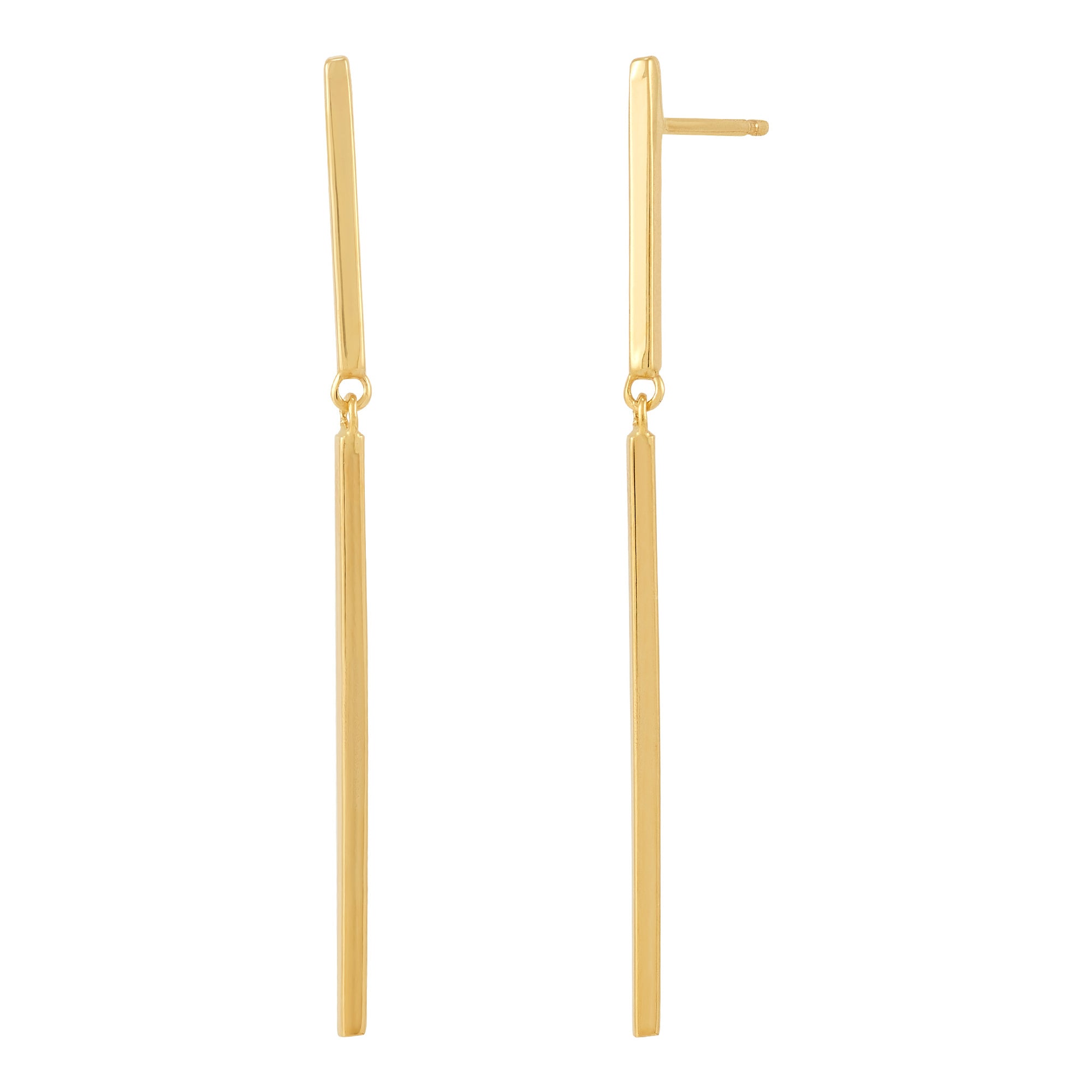 14 Karat Yellow Gold Earrings