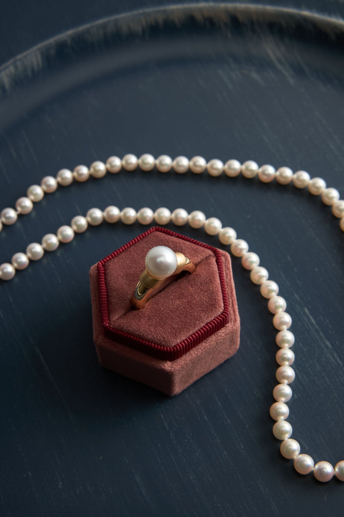 14 Karat Yellow Gold South Sea Pearl Ring