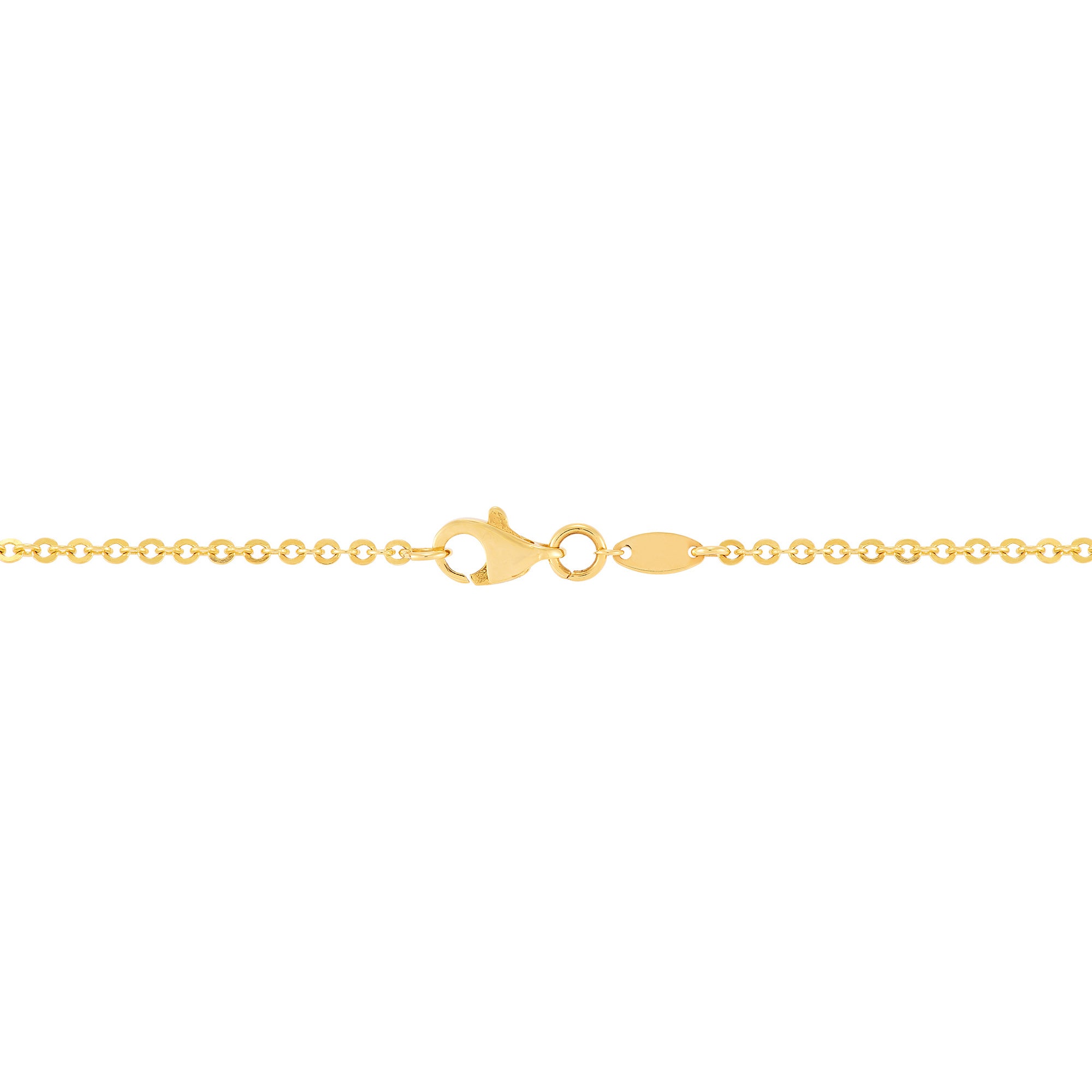 14Kt Yellow Gold Cross Necklace