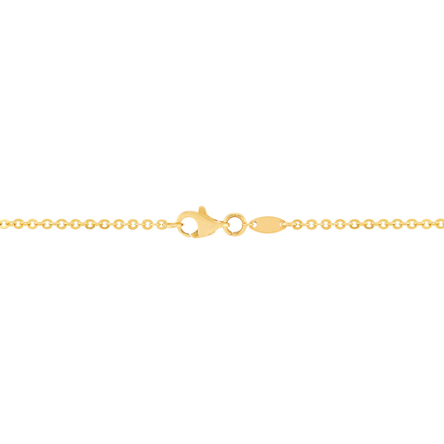 14Kt Yellow Gold Cross Necklace