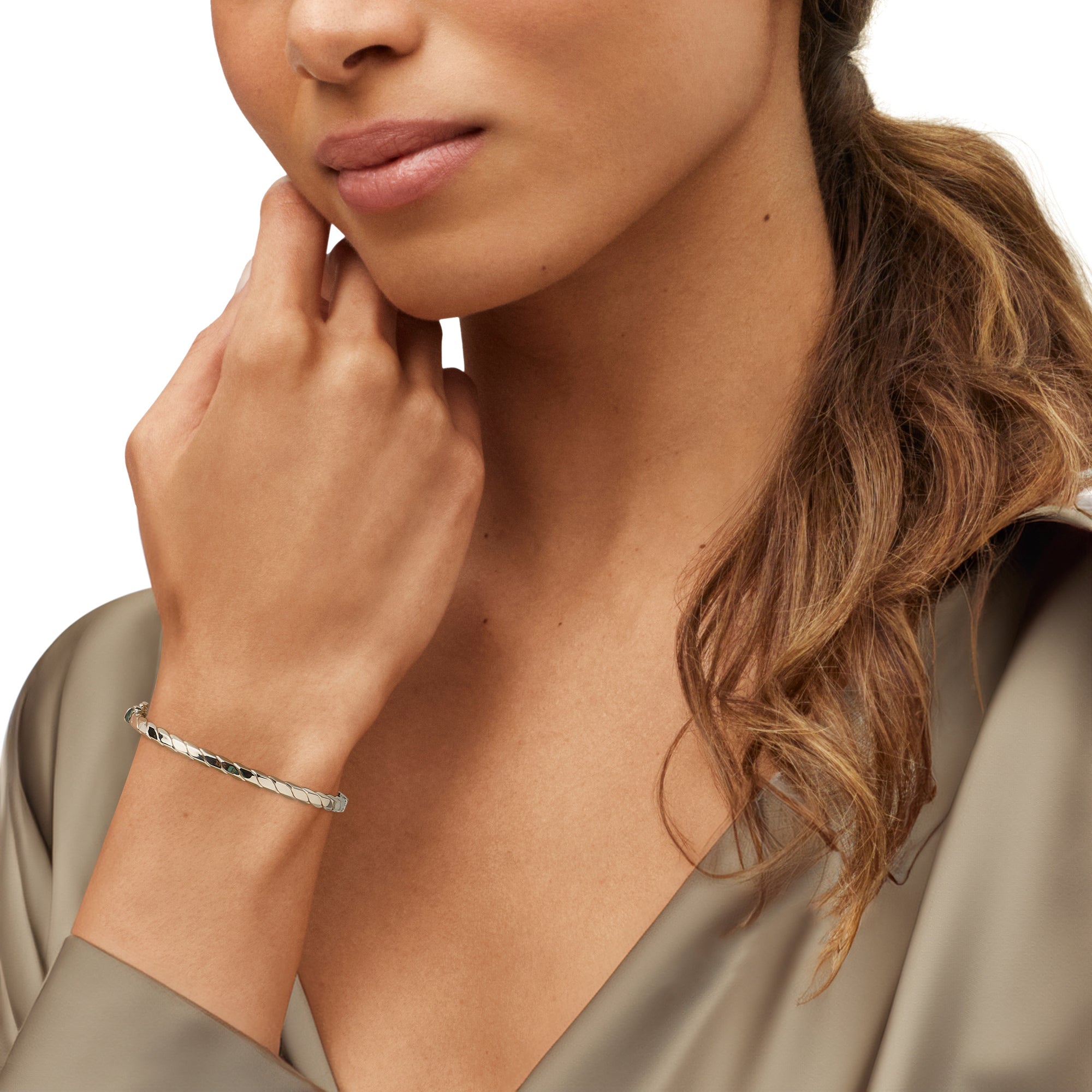 14Kt Yellow Gold Bangle Bracelet