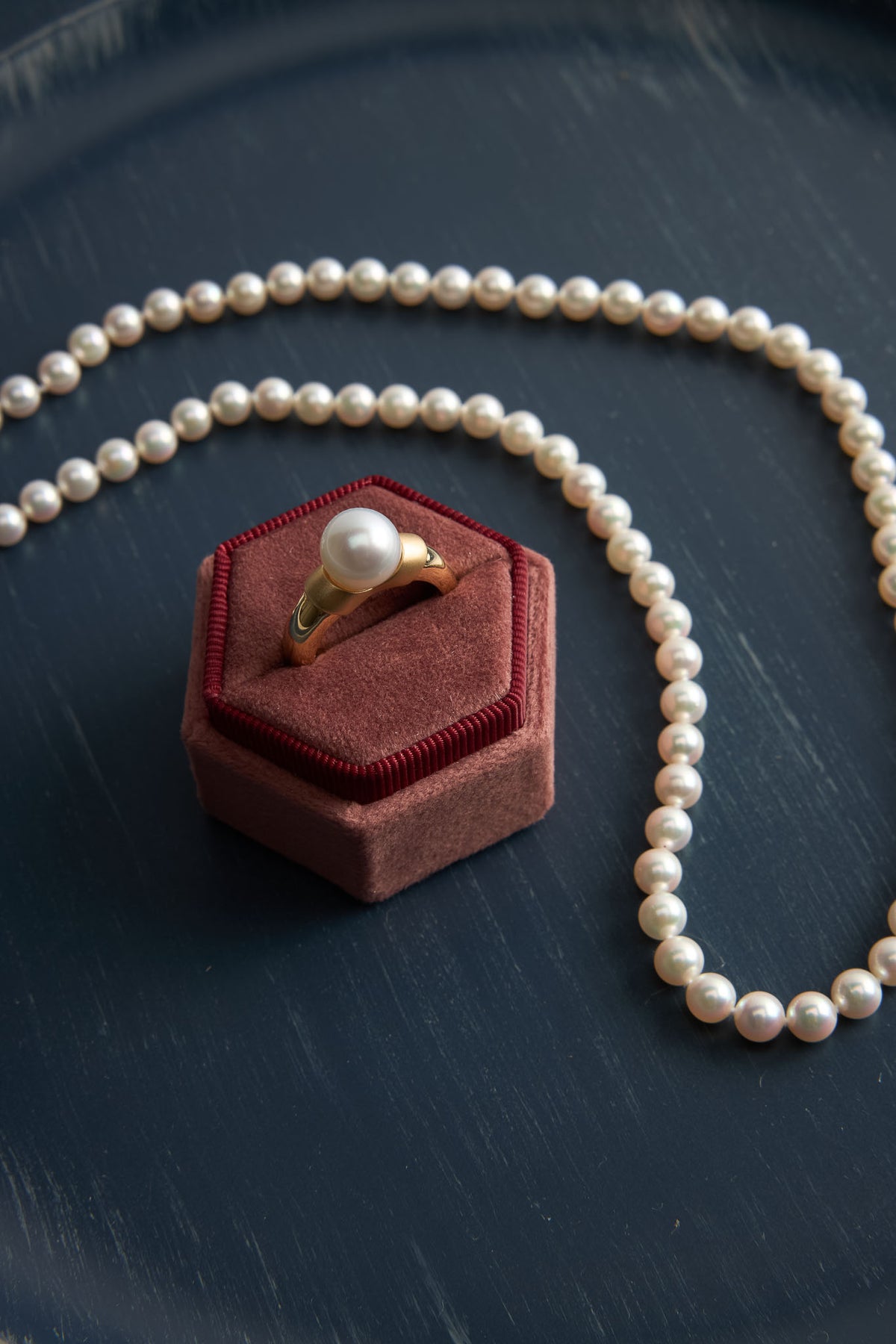 14 Karat Yellow Gold South Sea Pearl Ring