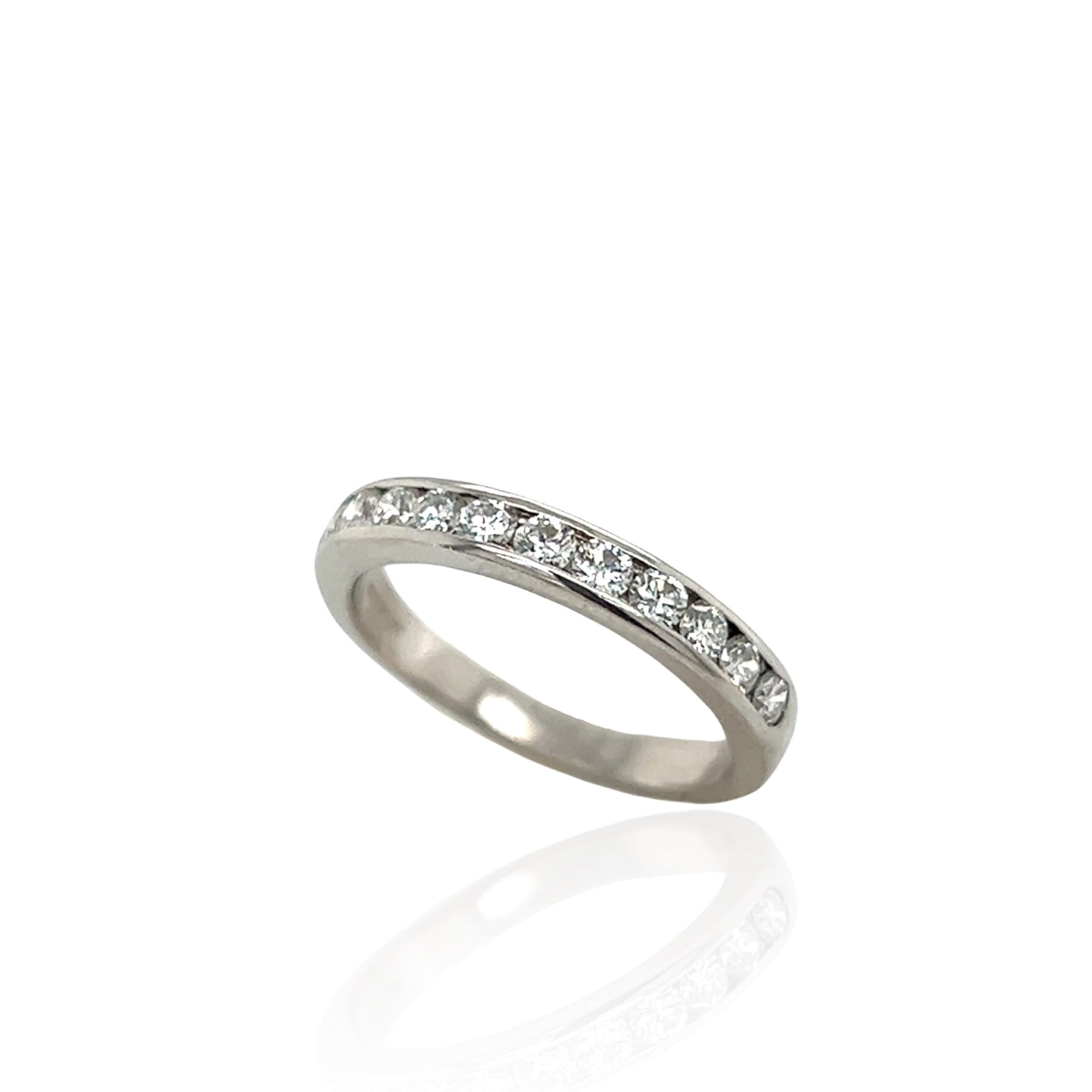 Platinum Oscar Heyman Diamond Band