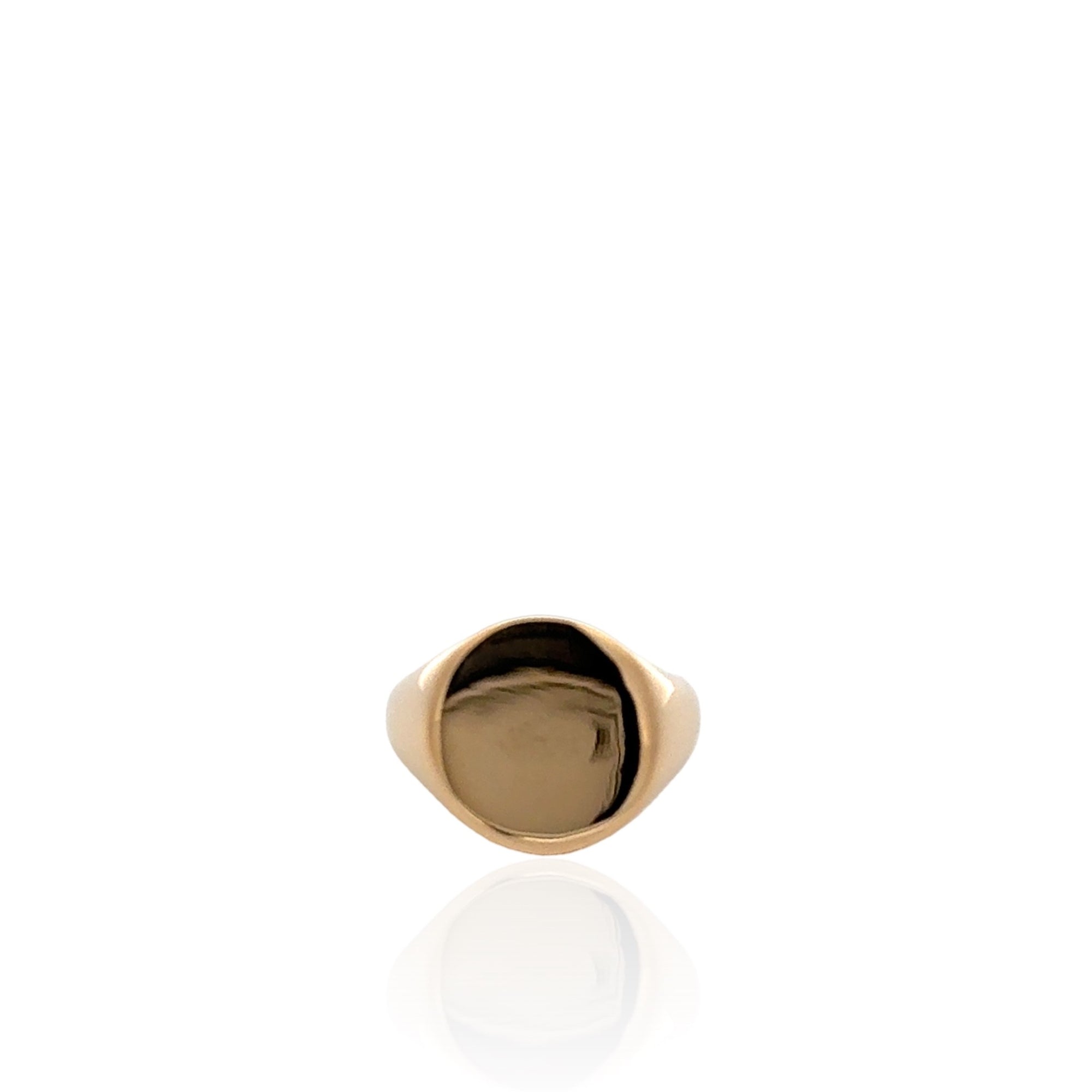 14 Karat Yellow Gold Signet Ring