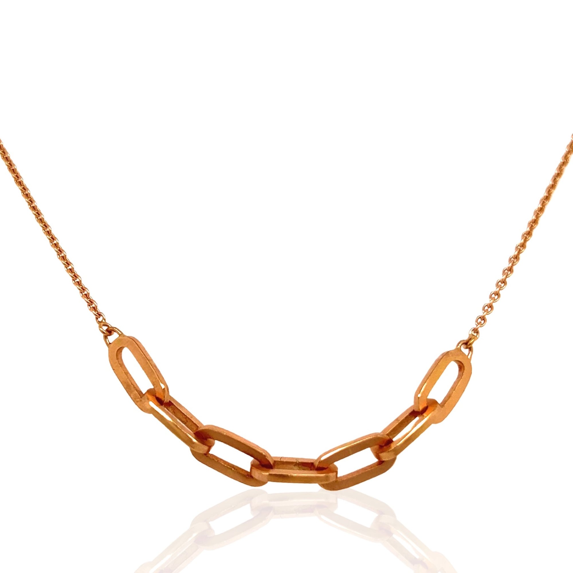 18 Karat Rose Gold Necklace