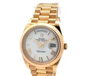 Pre-Owned 18 Karat Yellow Gold Rolex Oyster Perpetual Day-Date II 228238