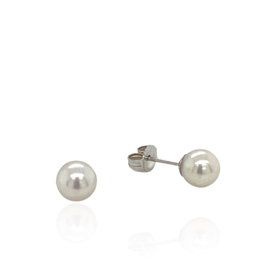 Pearl Stud Earrings