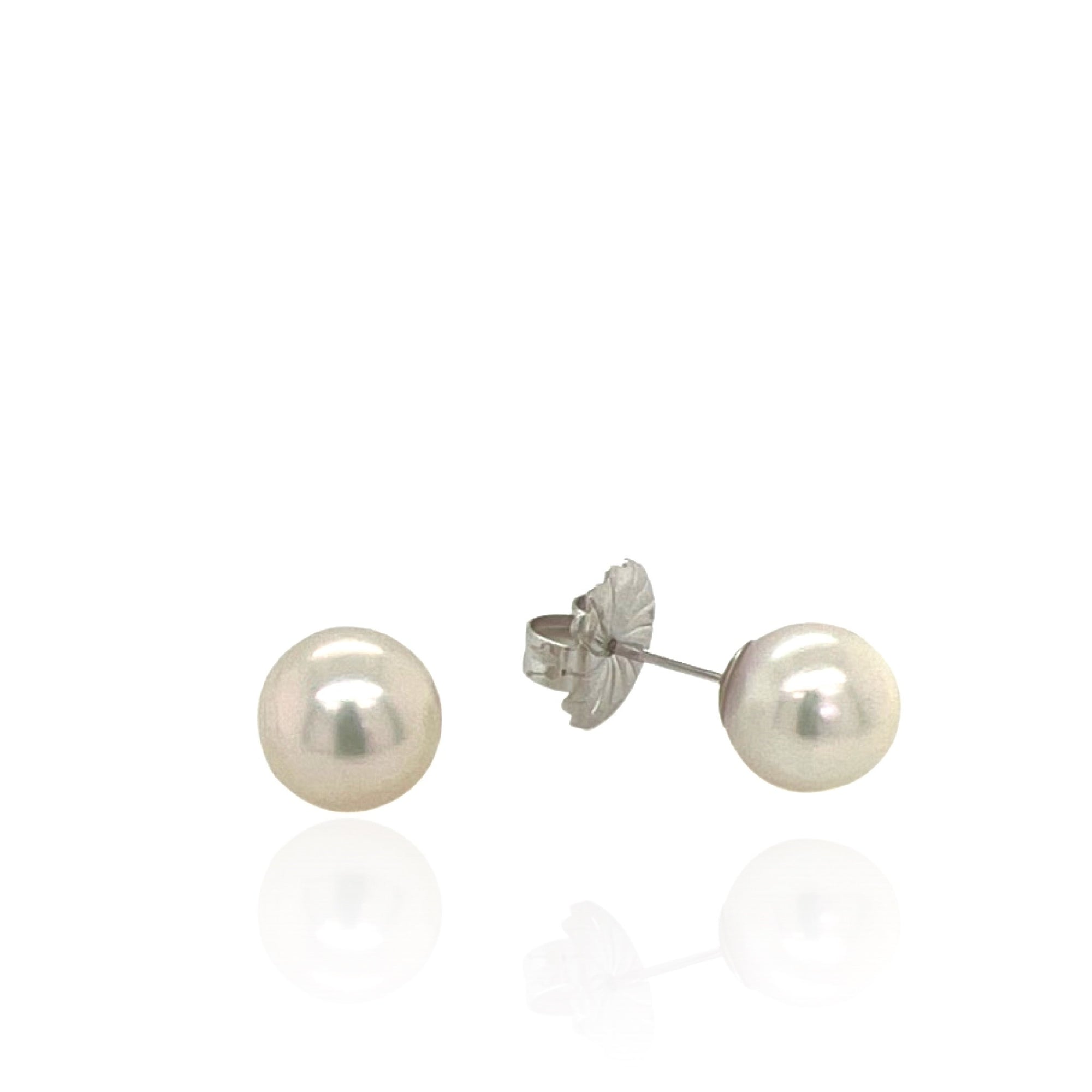 Pearl Stud Earrings