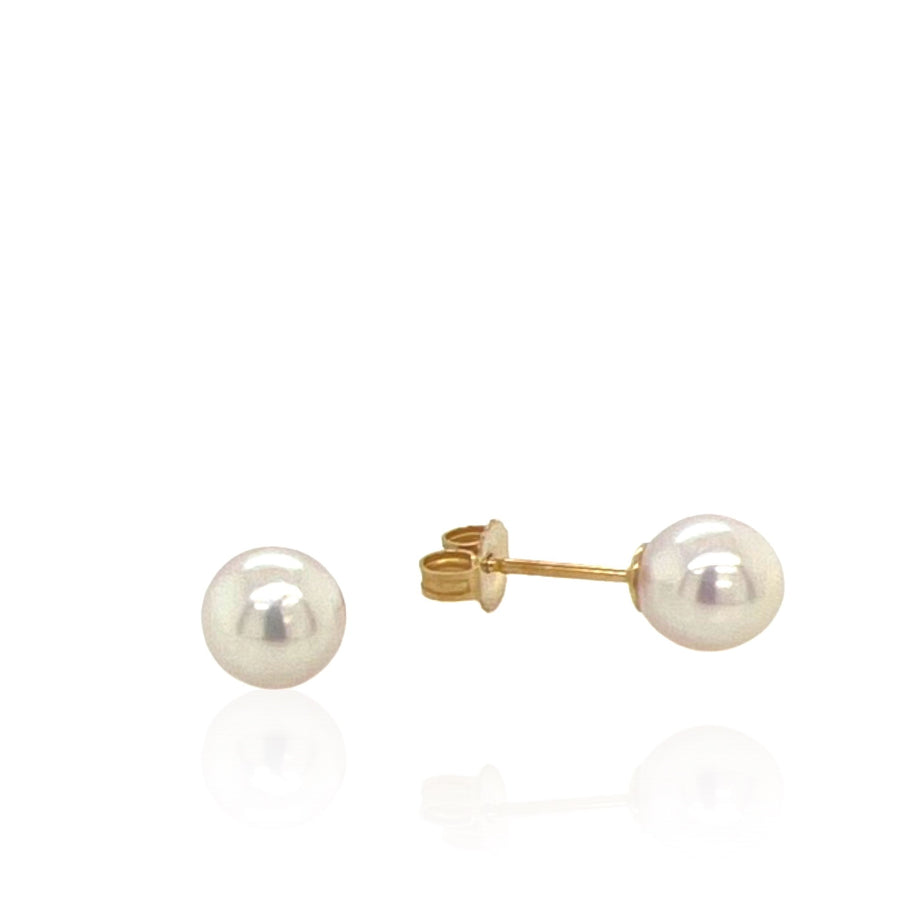 Pearl Stud Earrings
