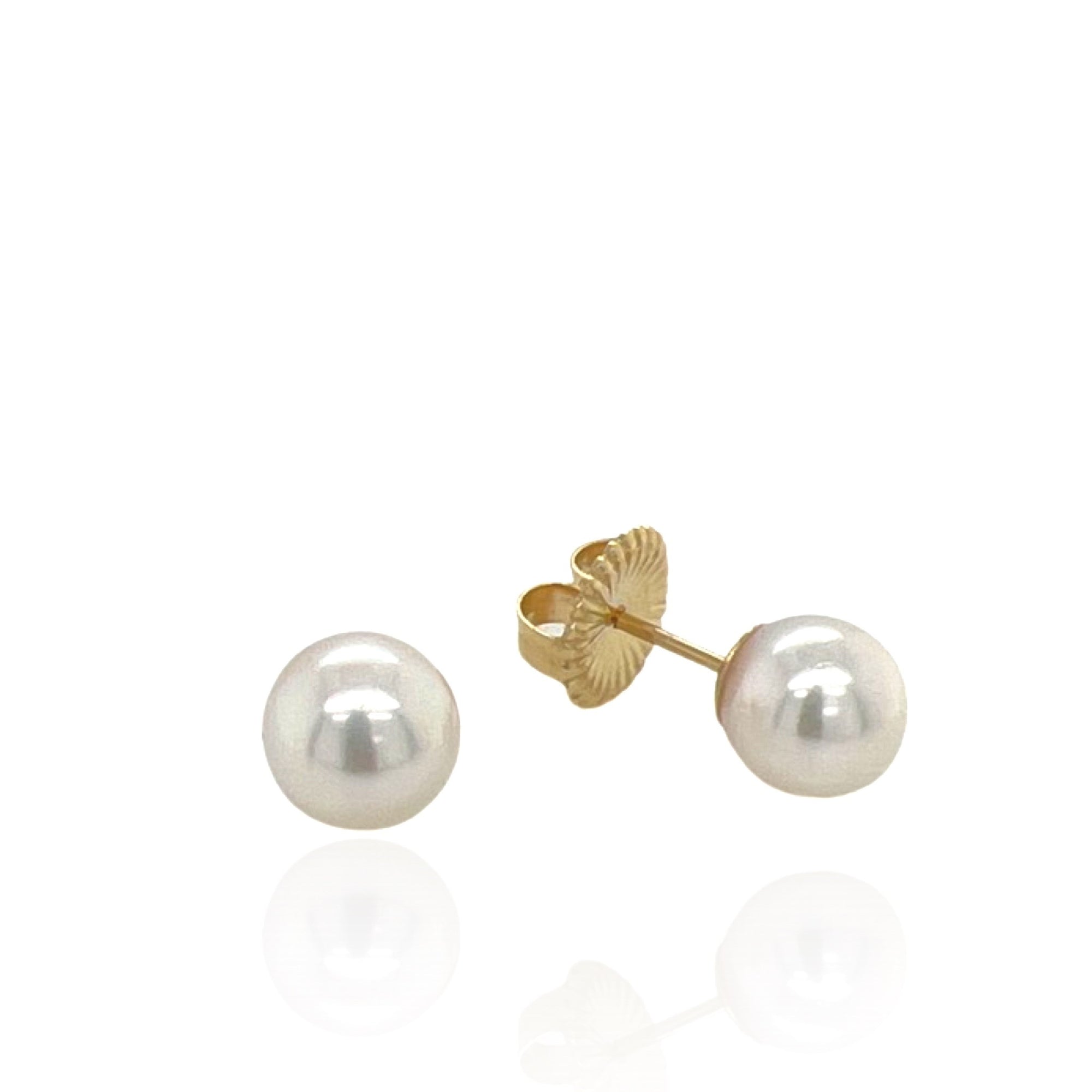 Pearl Stud Earrings
